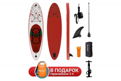 SUP-доска (сапборд) Bradex Geosurf 10’8 329x86x15  фото, kupilegko.ru